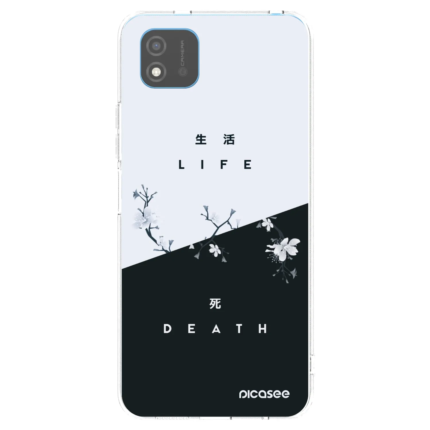 Picasee silikonska prozirna maskica za Realme C11 (2021) - Life - Death