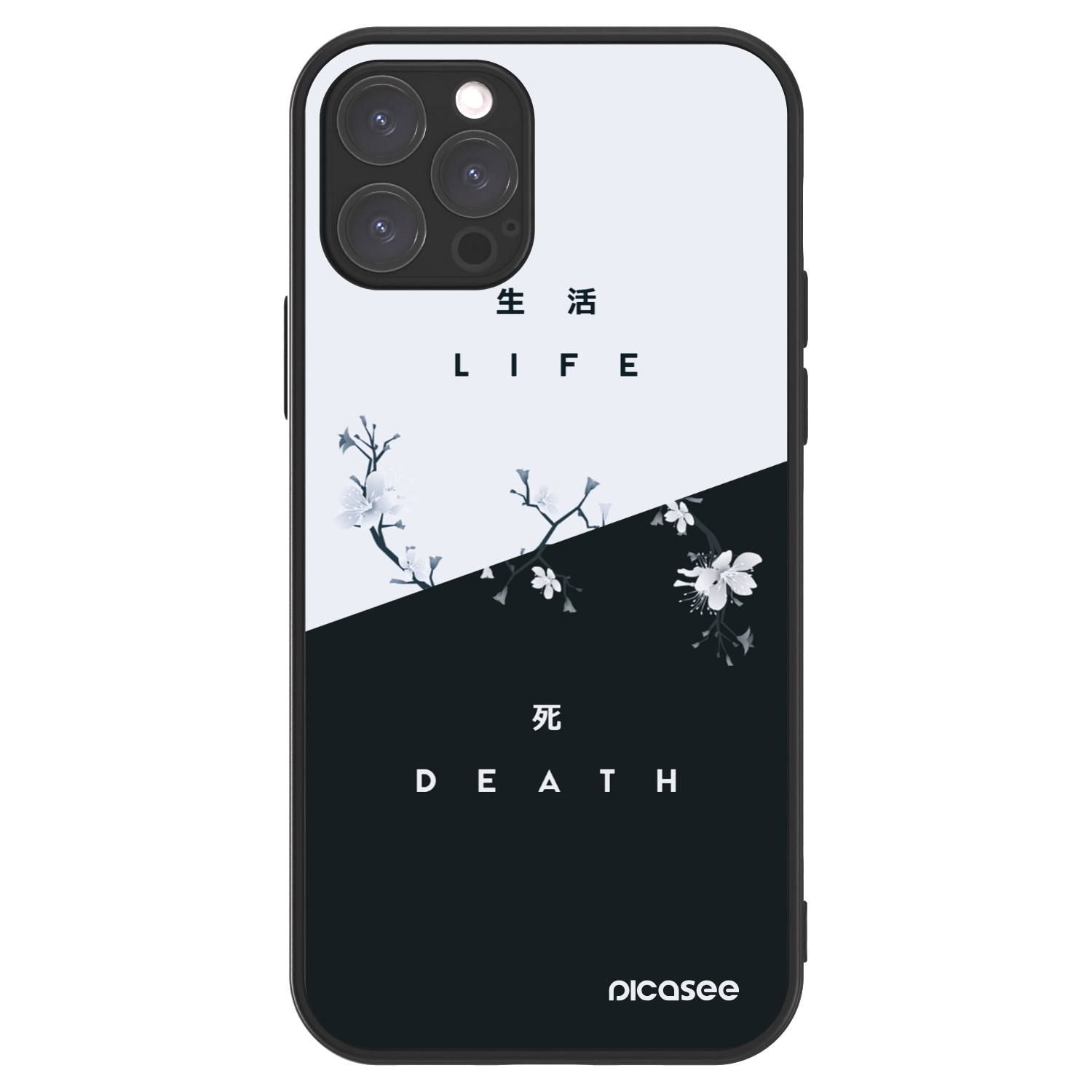 Picasee ULTIMATE CASE MagSafe za Apple iPhone 12 Pro - Life - Death