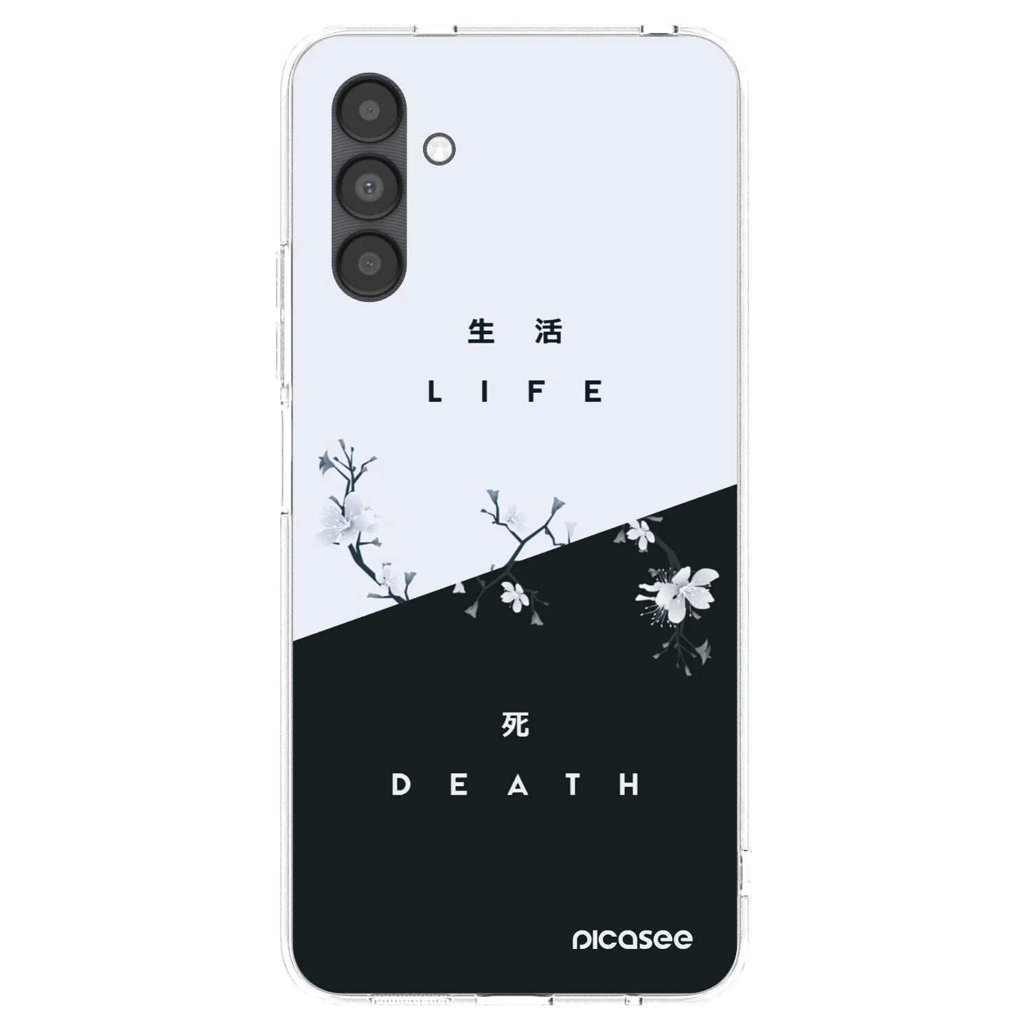 Picasee silikonska prozirna maskica za Samsung Galaxy A04s A047F - Life - Death
