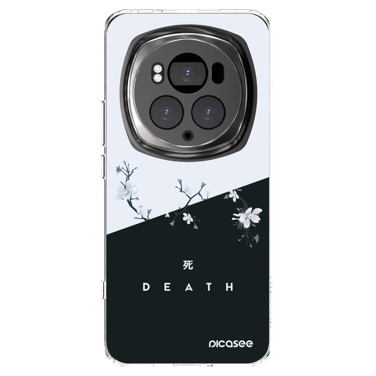 Picasee silikonska prozirna maskica za Honor Magic6 Pro - Life - Death