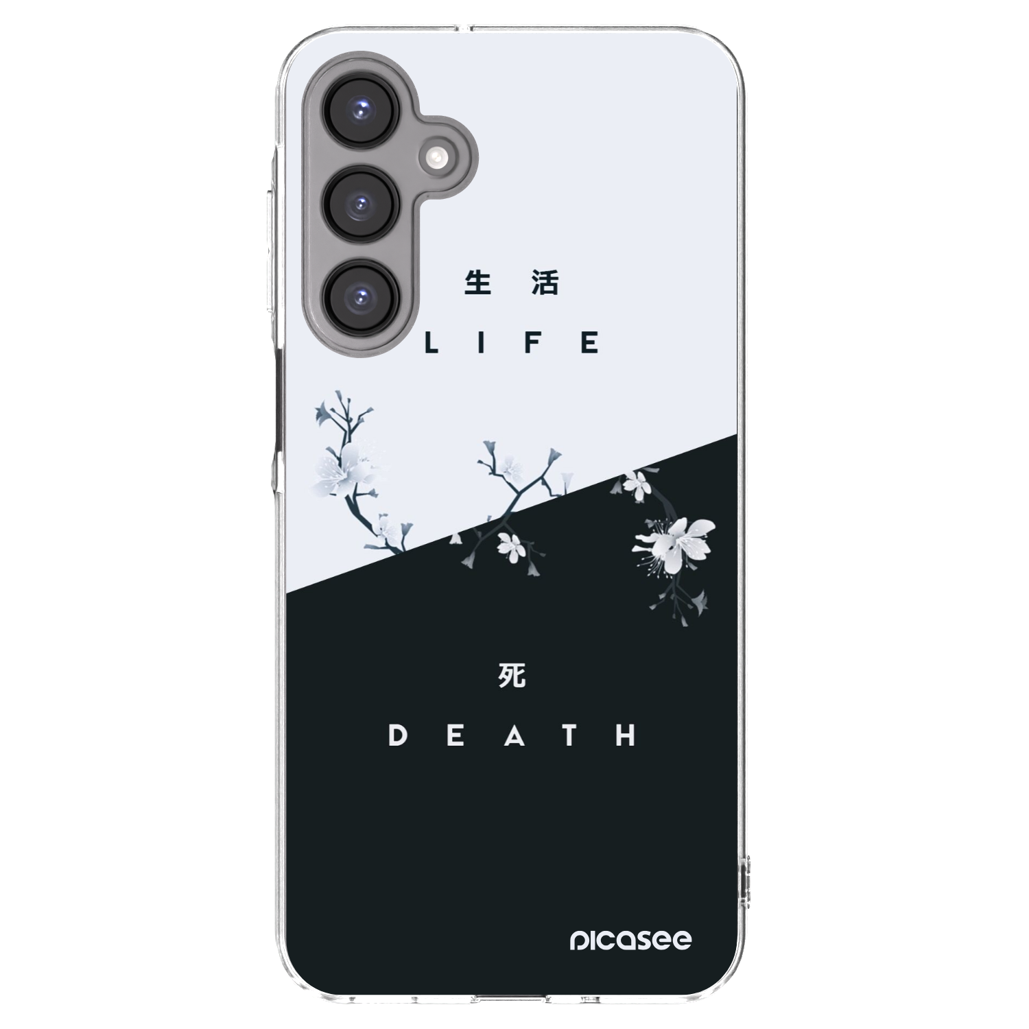 Picasee silikonska prozirna maskica za Samsung Galaxy A16 5G - Life - Death