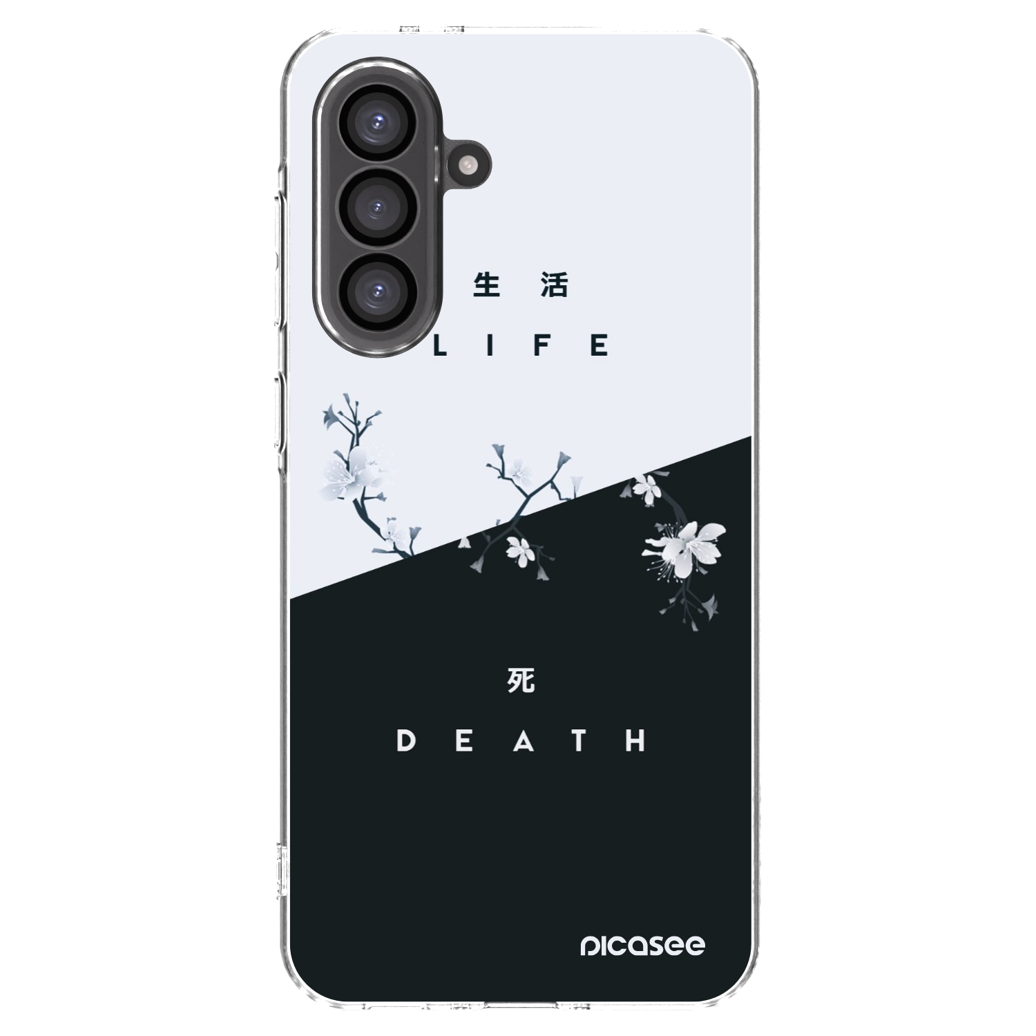 Picasee silikonska prozirna maskica za Samsung Galaxy A36 5G - Life - Death