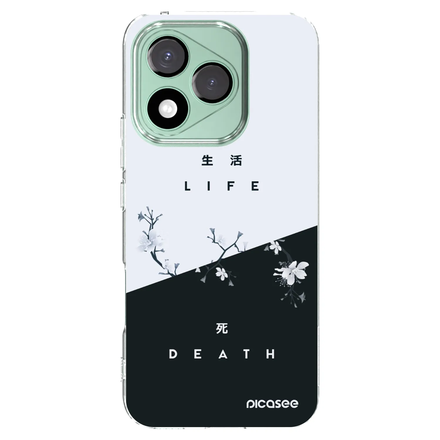 Picasee silikonska prozirna maskica za Honor 400 Lite 5G - Life - Death