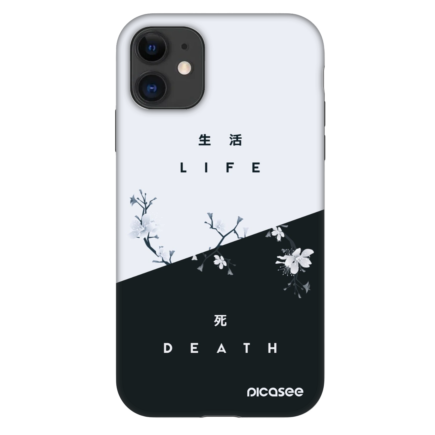 Picasee Fashion Case za Apple iPhone 11 - Life - Death