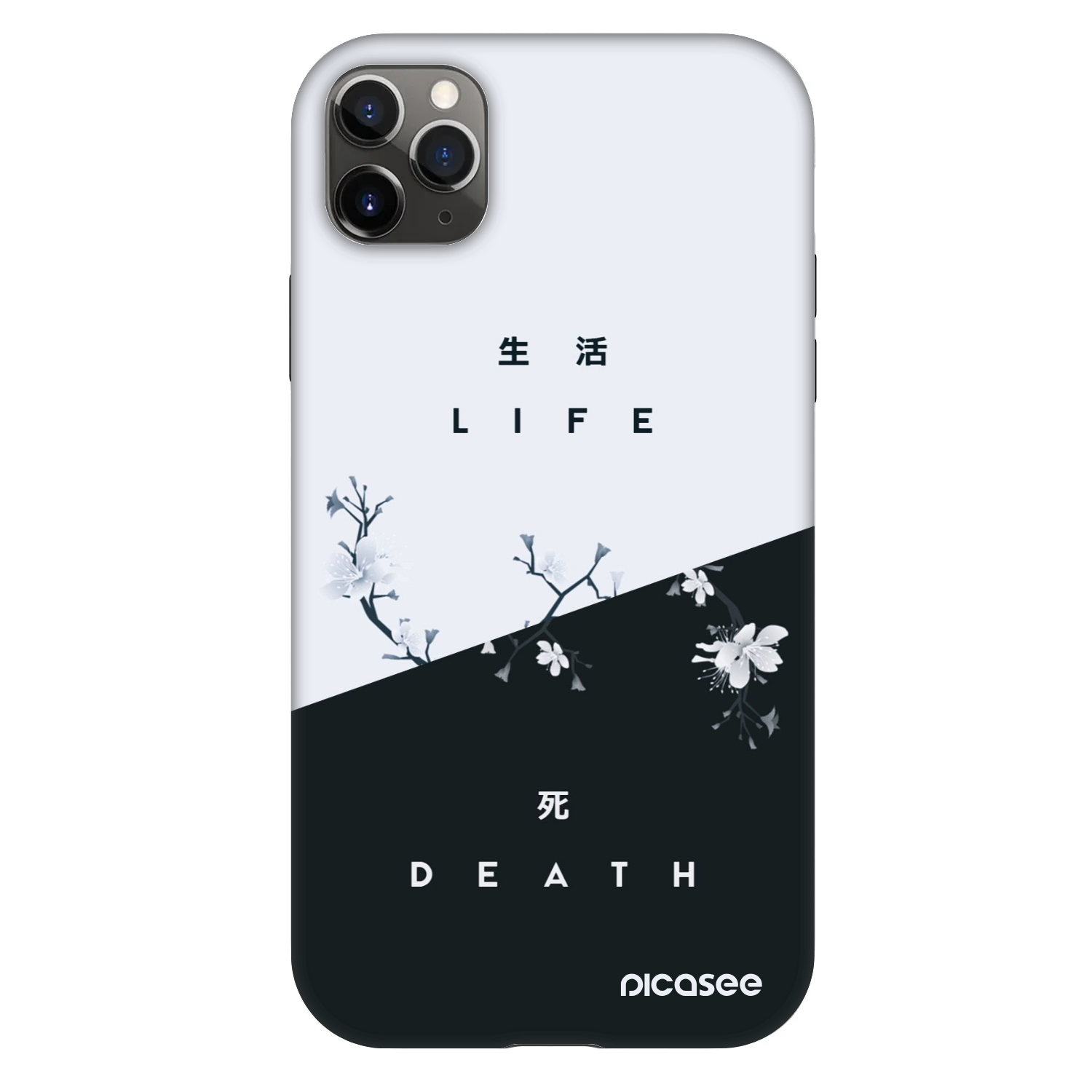 Picasee Fashion Case za Apple iPhone 11 Pro Max - Life - Death