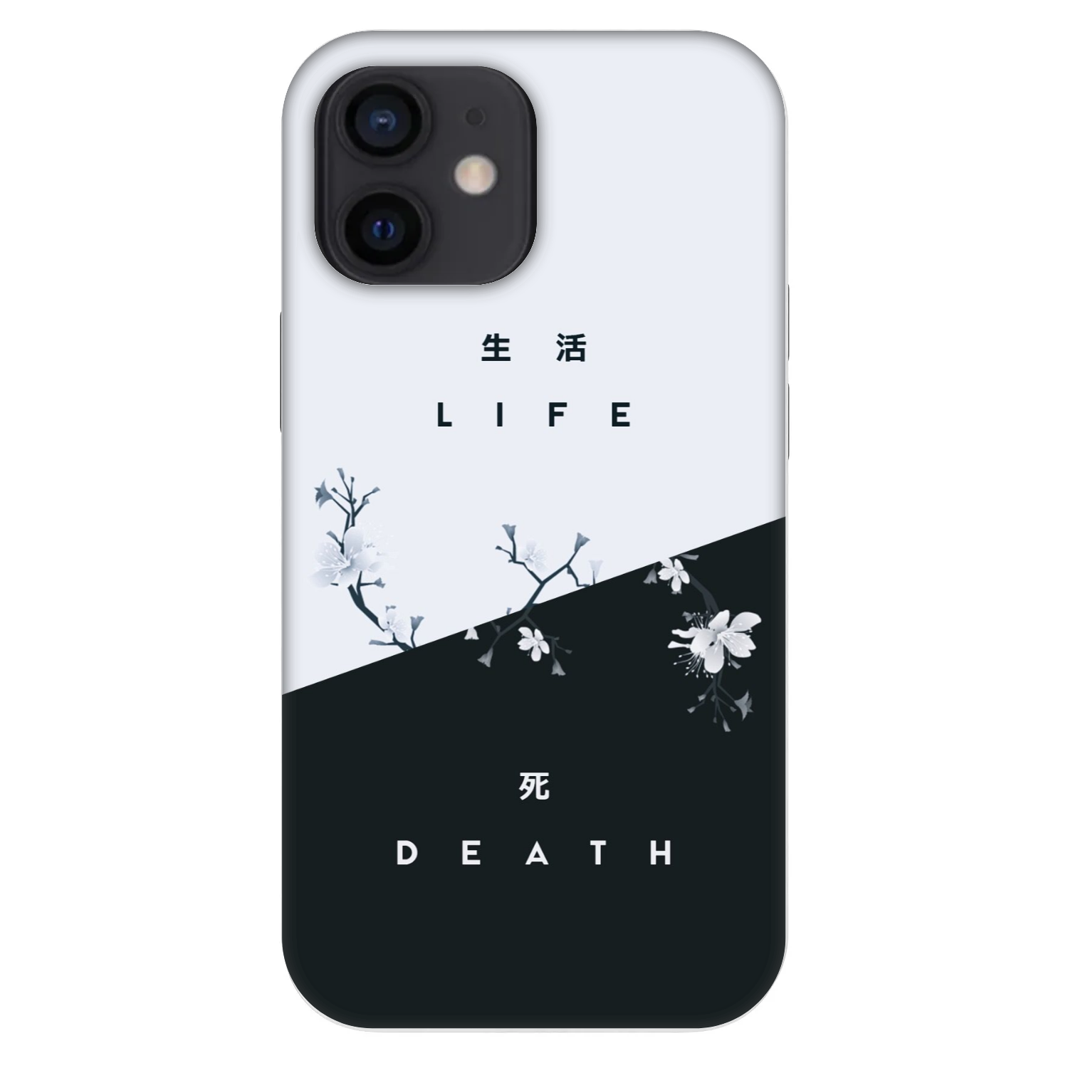 Picasee Fashion Case za Apple iPhone 12 mini - Life - Death