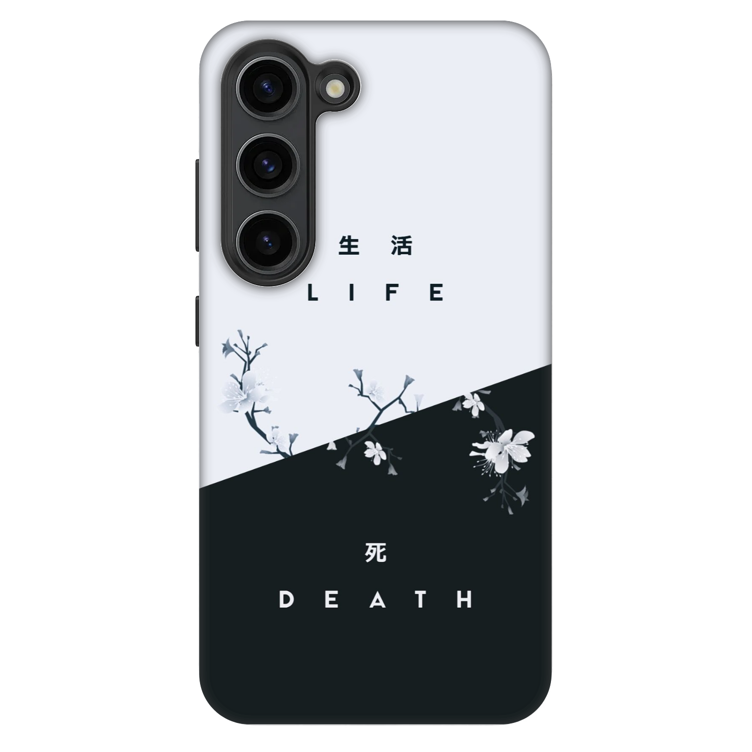 Picasee Fashion Case za Samsung Galaxy S23 5G - Life - Death