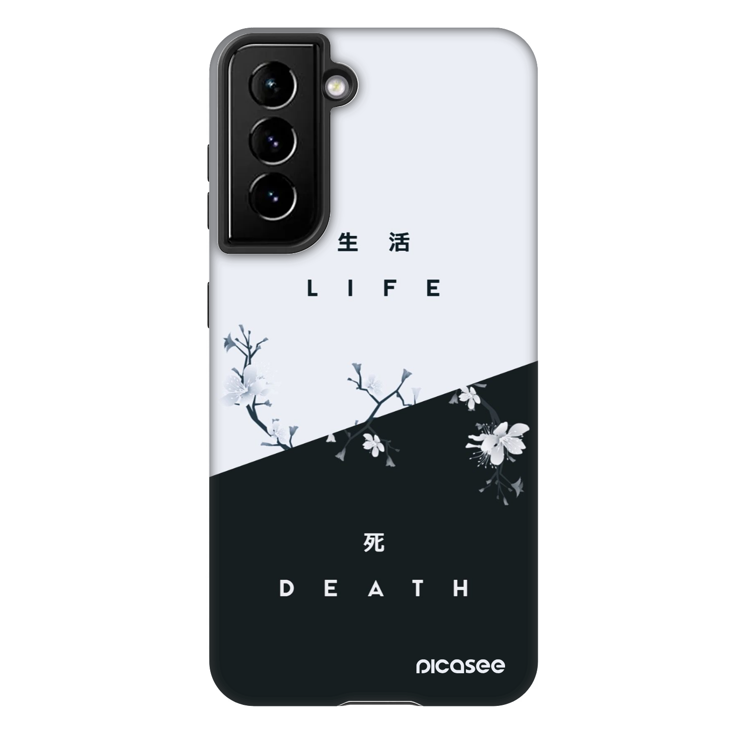 Picasee Fashion Case za Samsung Galaxy S21 5G G991B - Life - Death