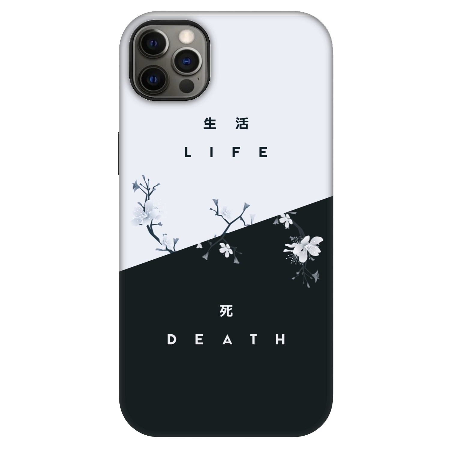 Picasee Fashion Case MagSafe za Apple iPhone 12 Pro Max - Life - Death