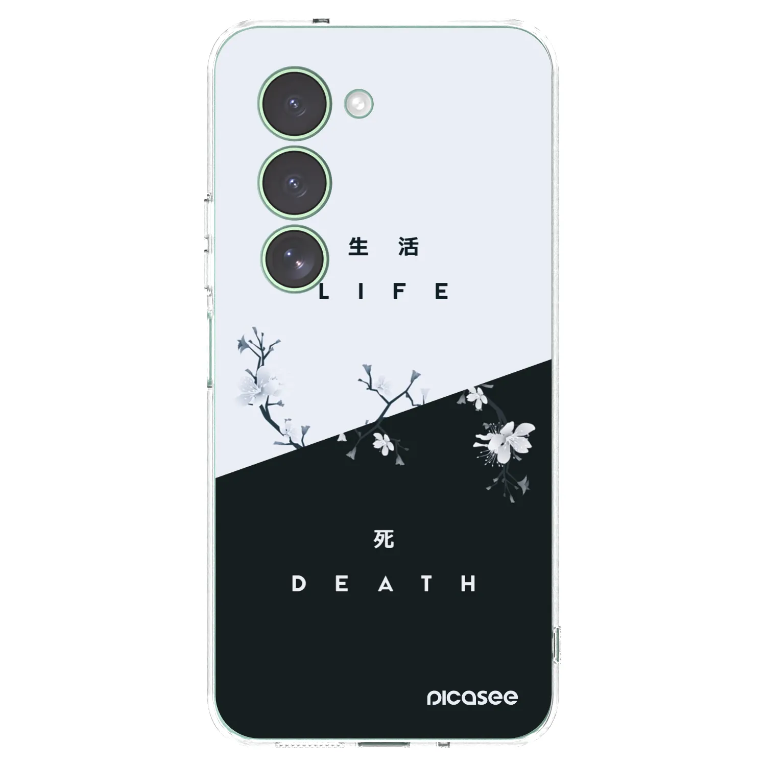 Picasee silikonska prozirna maskica za Xiaomi Redmi 15 5G - Life - Death