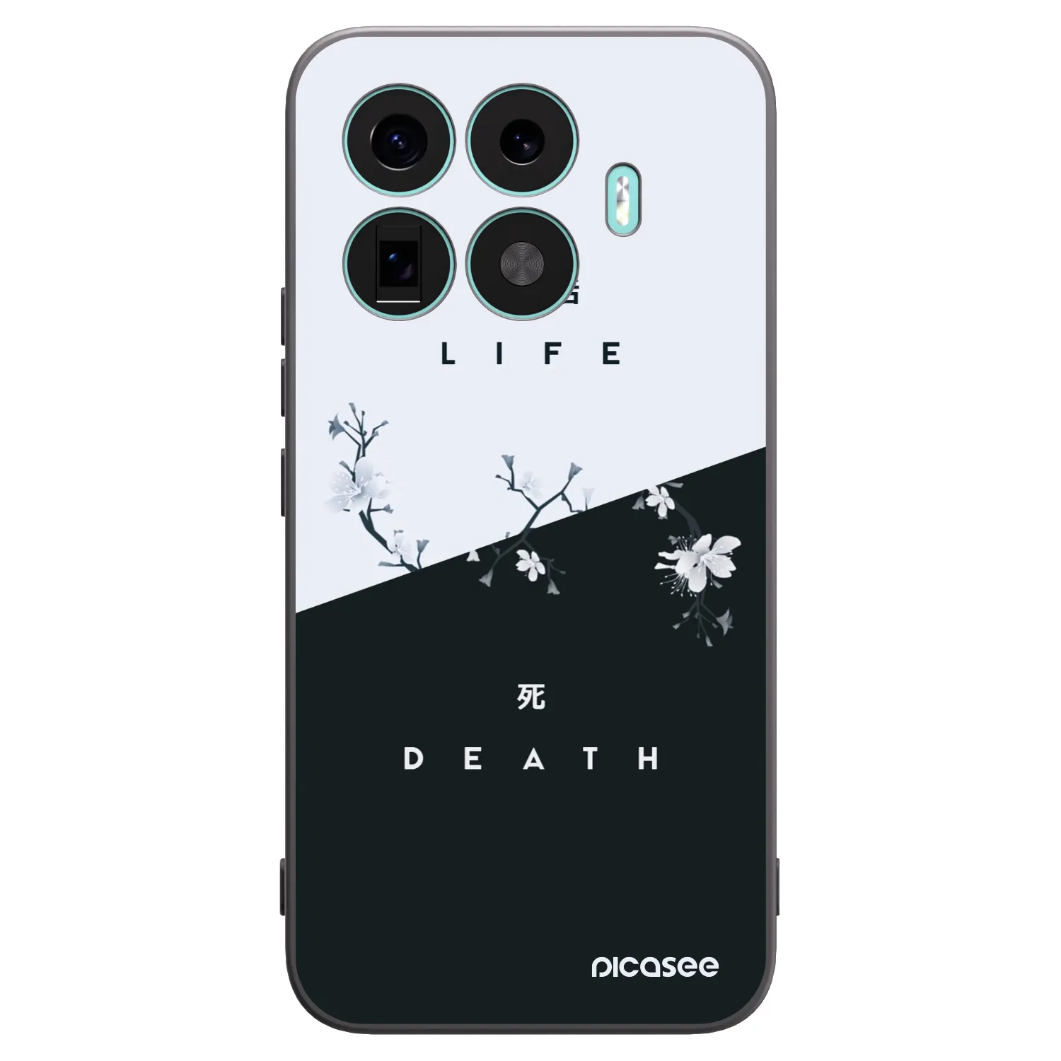 Picasee crna silikonska maskica za Xiaomi 17T Pro - Life - Death