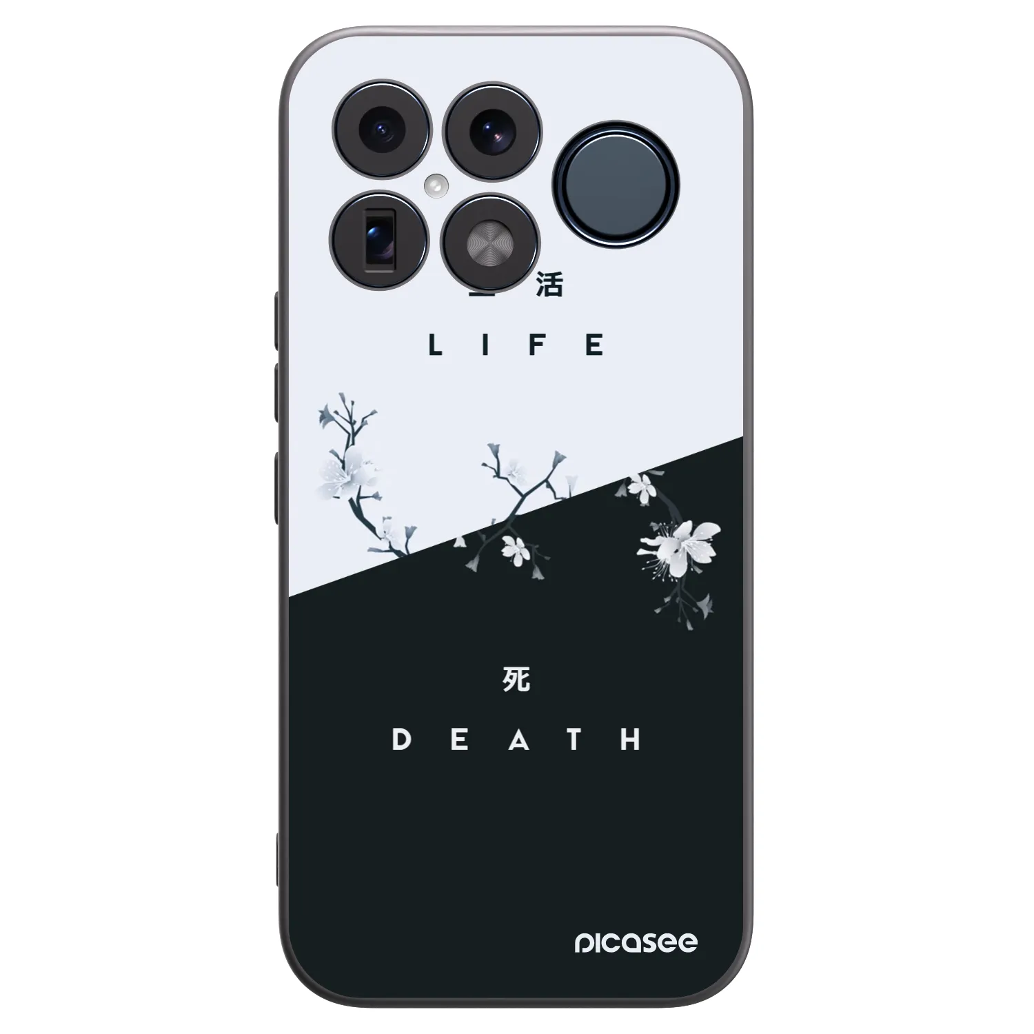Picasee crna silikonska maskica za Xiaomi Poco F8 Ultra - Life - Death