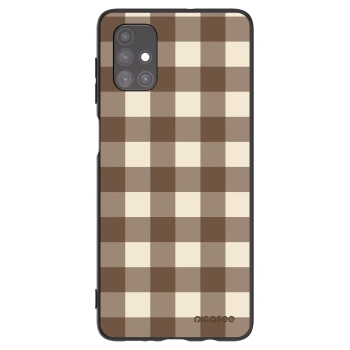 Maskica za Samsung Galaxy M51 M515F - Brown grid