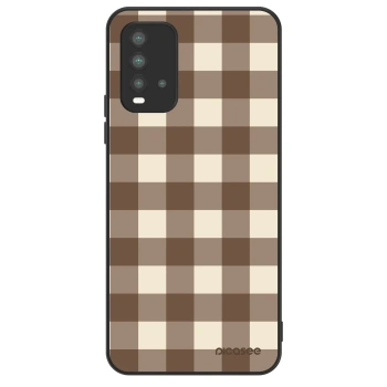 Maskica za Xiaomi Redmi 9T - Brown grid
