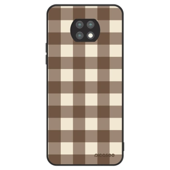 Maskica za Xiaomi Redmi Note 9T - Brown grid