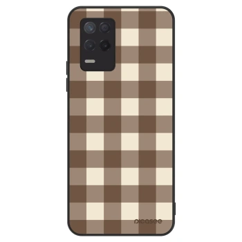 Maskica za Realme 8 5G - Brown grid