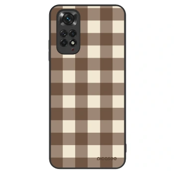 Maskica za Xiaomi Redmi Note 11 - Brown grid