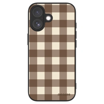 Picasee ULTIMATE CASE za Apple iPhone 17 - Brown grid
