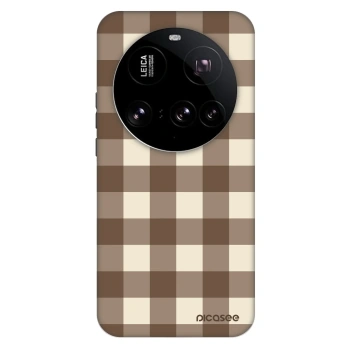 Maskica za Xiaomi 15 Ultra - Brown grid