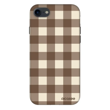 Maskica za Apple iPhone 8 - Brown grid