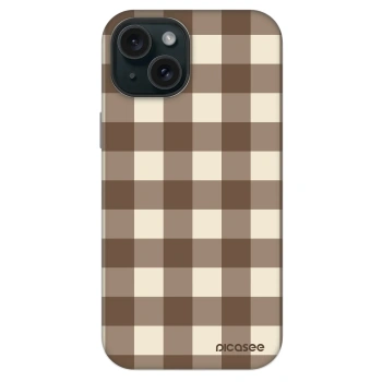 Maskica za Apple iPhone 14 - Brown grid