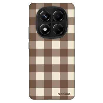 Maskica za Xiaomi Redmi Note 14 Pro 4G - Brown grid