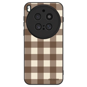 Maskica za Vivo X300 Pro - Brown grid