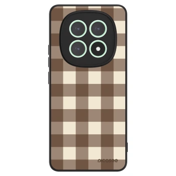 Maskica za Xiaomi Redmi Note 15 5G - Brown grid