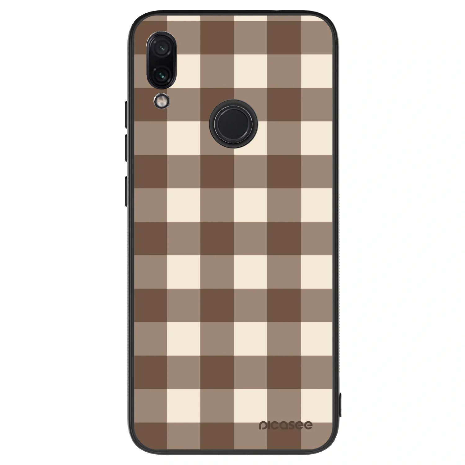Picasee ULTIMATE CASE za Xiaomi Redmi Note 7 - Brown grid