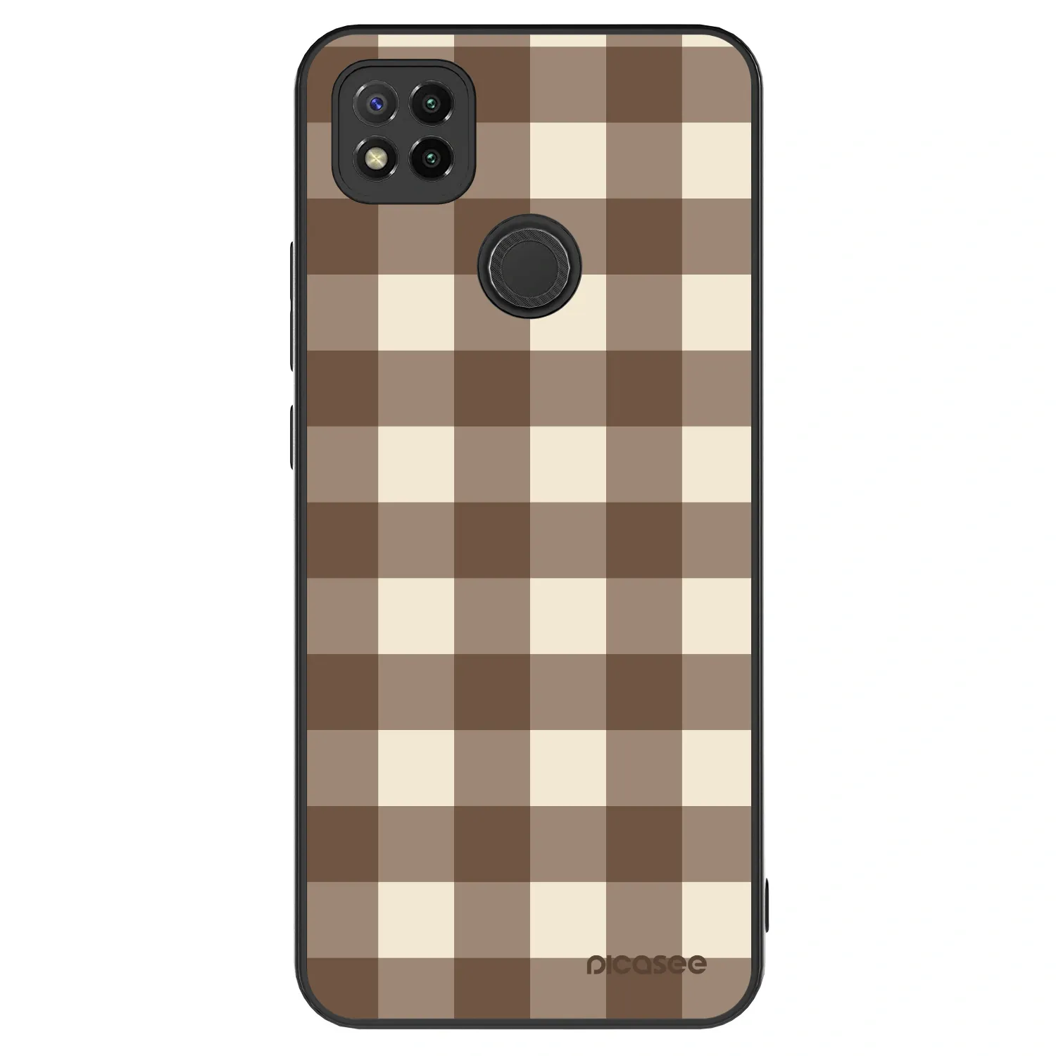 Picasee ULTIMATE CASE za Xiaomi Redmi 9C - Brown grid