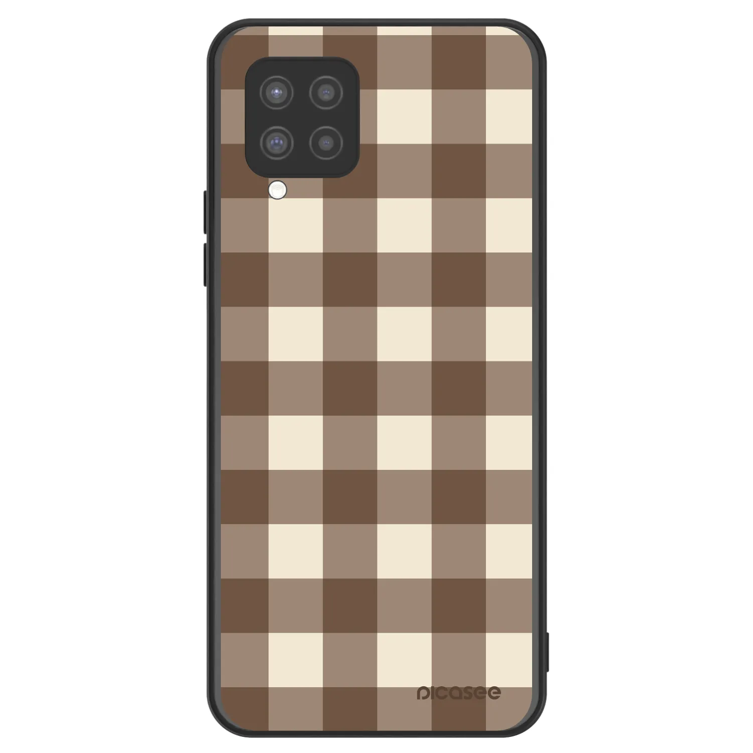Picasee ULTIMATE CASE za Samsung Galaxy A42 A426B - Brown grid