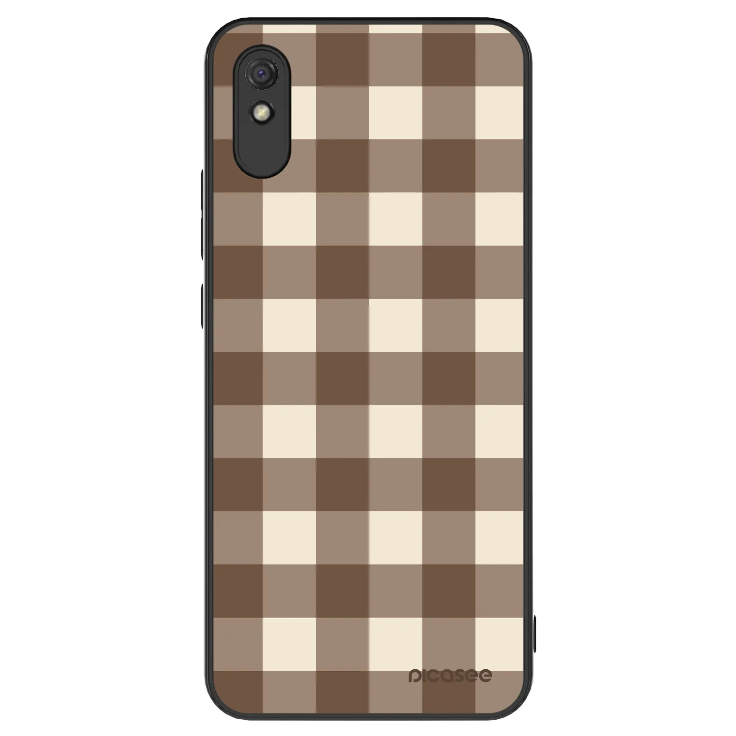 Picasee ULTIMATE CASE za Xiaomi Redmi 9AT - Brown grid