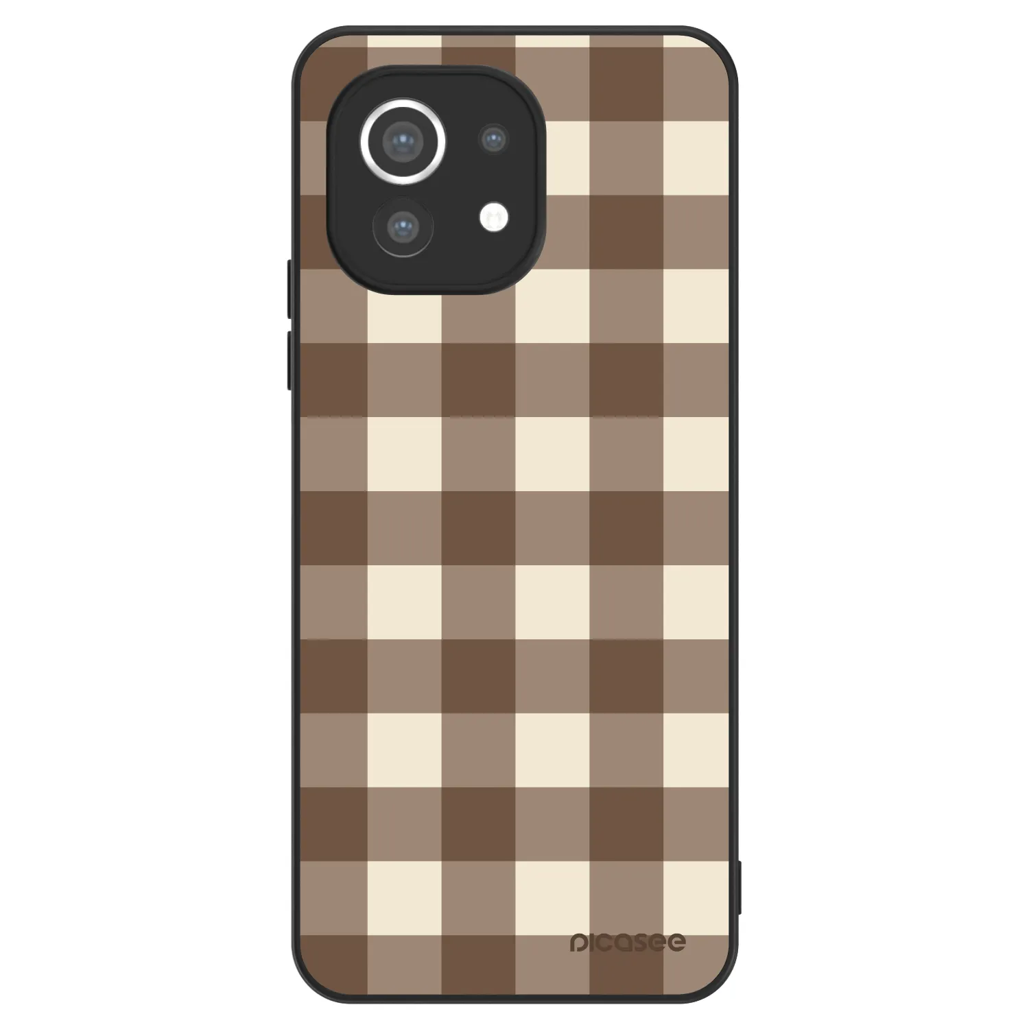 Picasee ULTIMATE CASE za Xiaomi Mi 11 - Brown grid