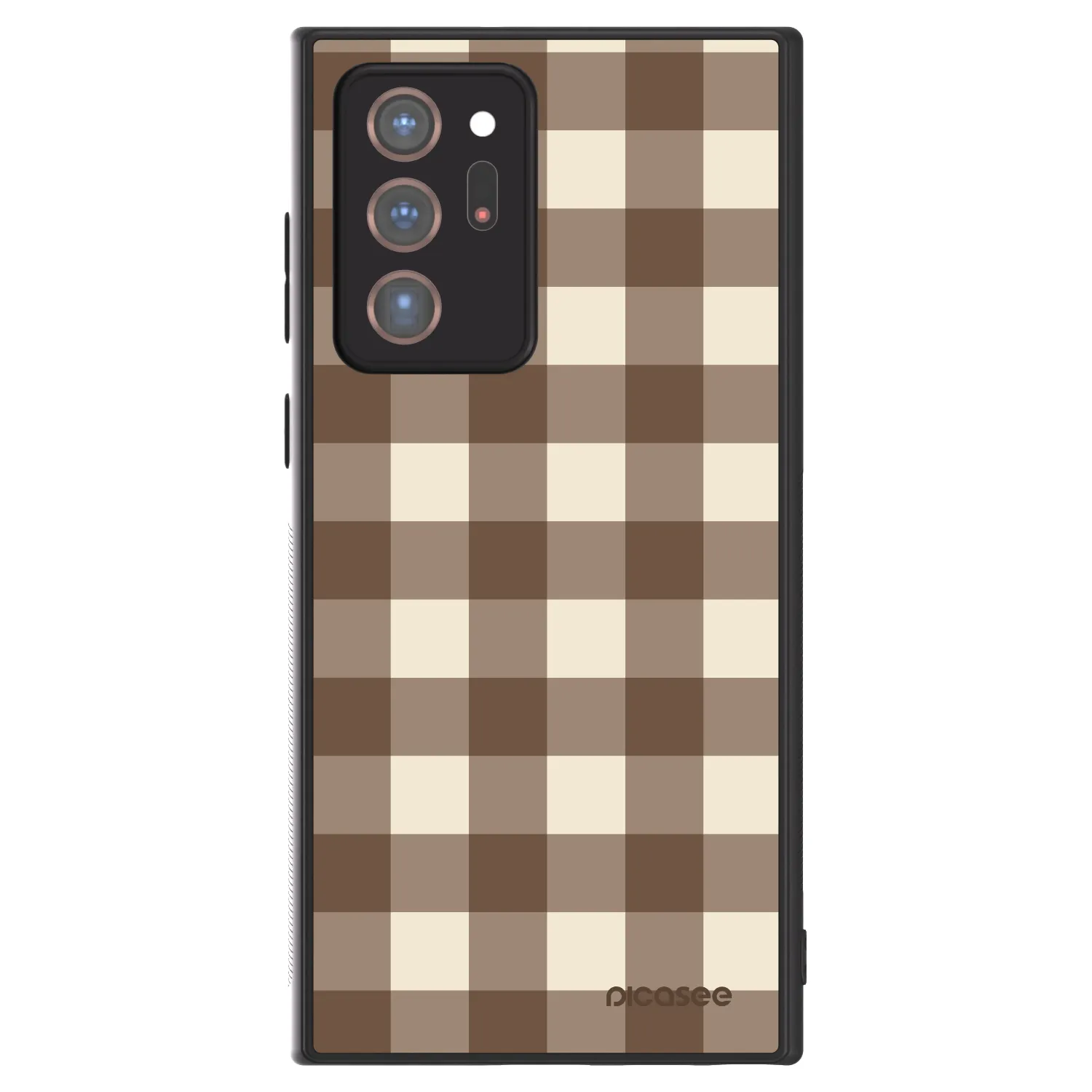Picasee ULTIMATE CASE za Samsung Galaxy Note 20 Ultra - Brown grid