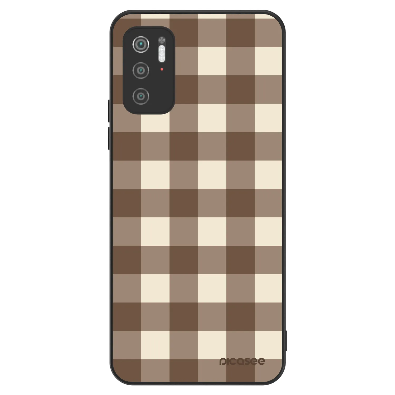 Picasee ULTIMATE CASE za Xiaomi Poco M3 Pro 5G - Brown grid