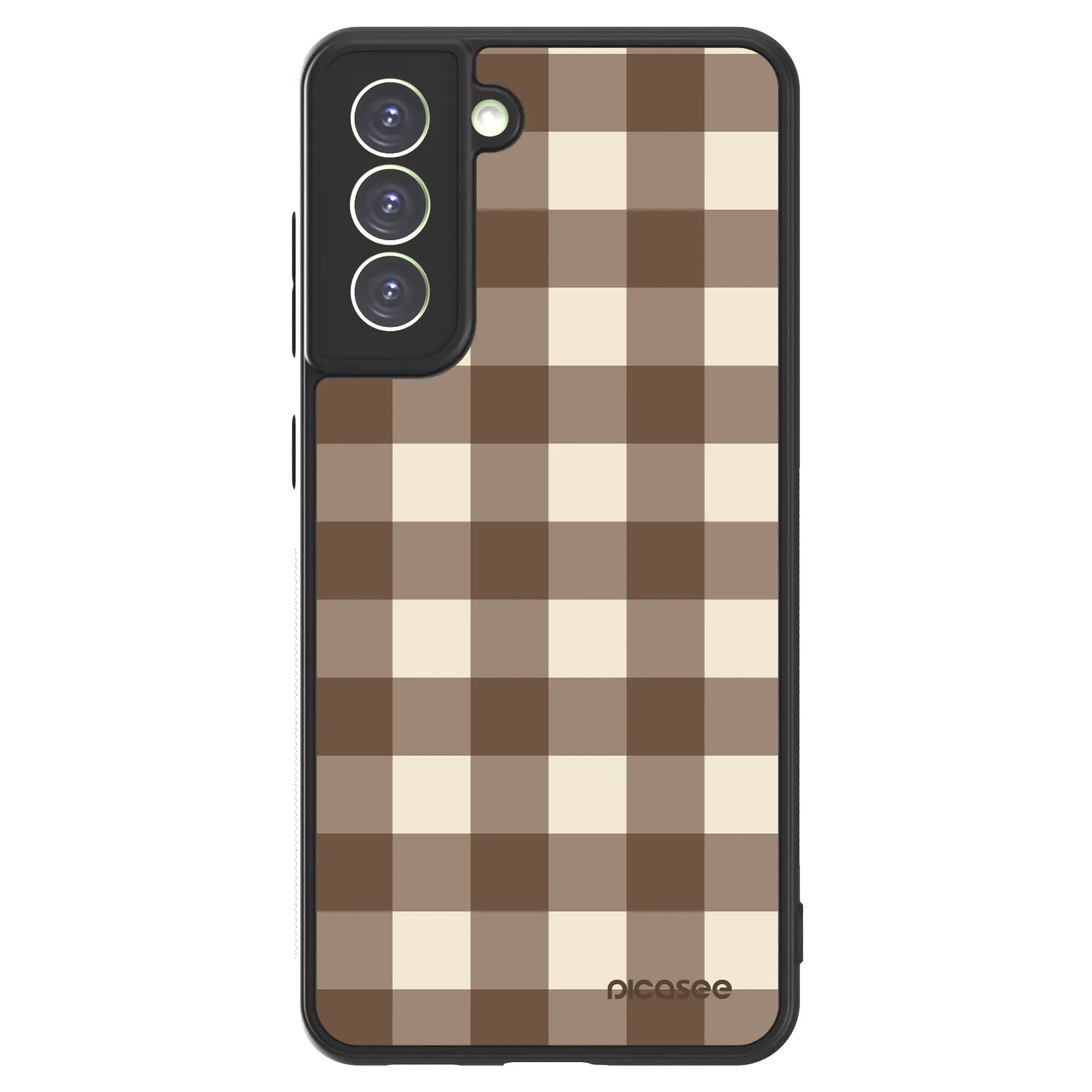 Picasee ULTIMATE CASE za Samsung Galaxy S21 FE 5G - Brown grid