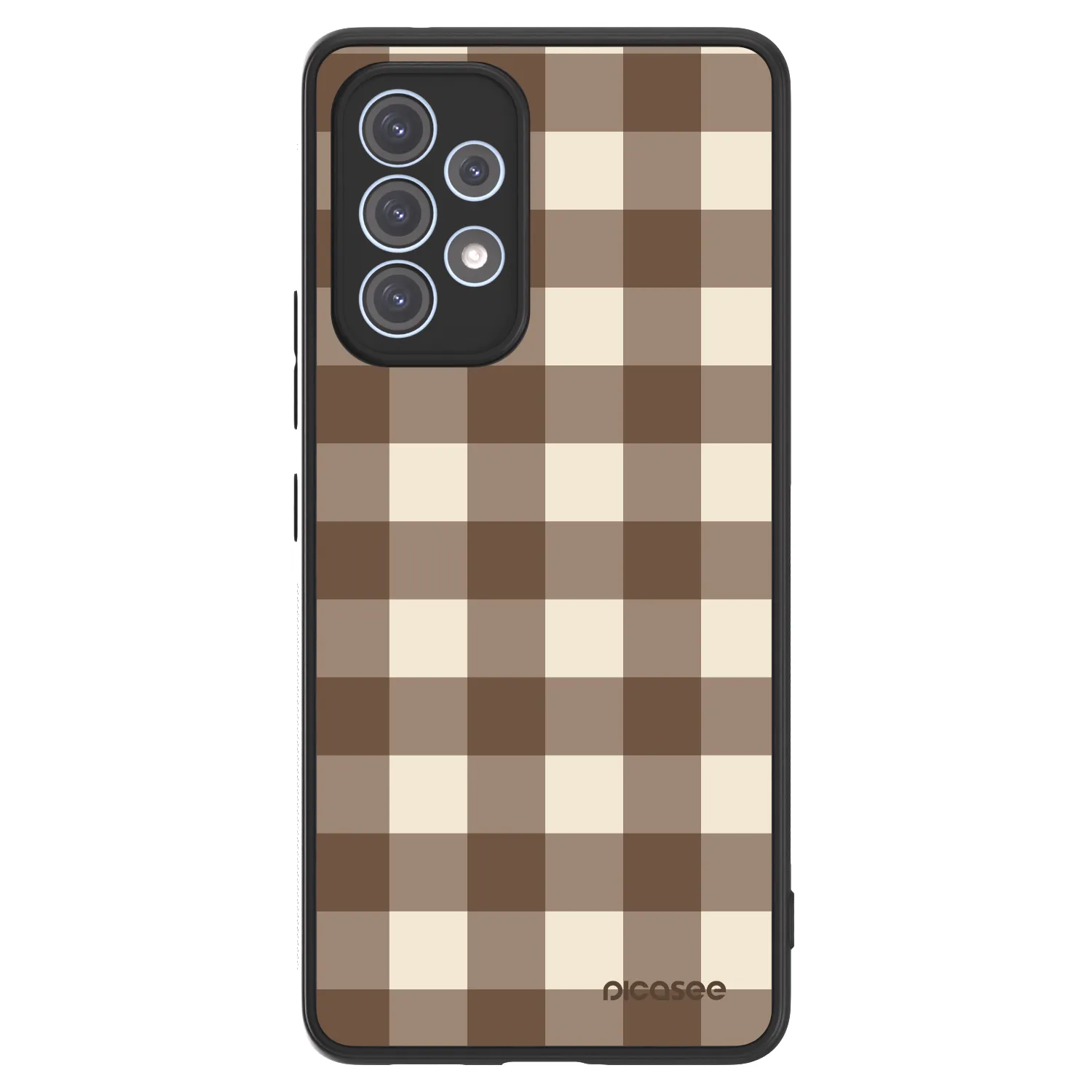 Picasee ULTIMATE CASE za Samsung Galaxy A53 5G A536 - Brown grid