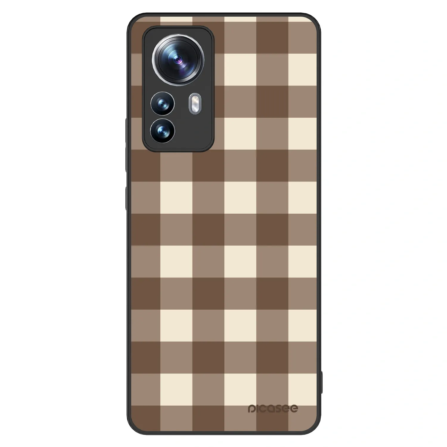 Picasee ULTIMATE CASE za Xiaomi 12 Pro - Brown grid