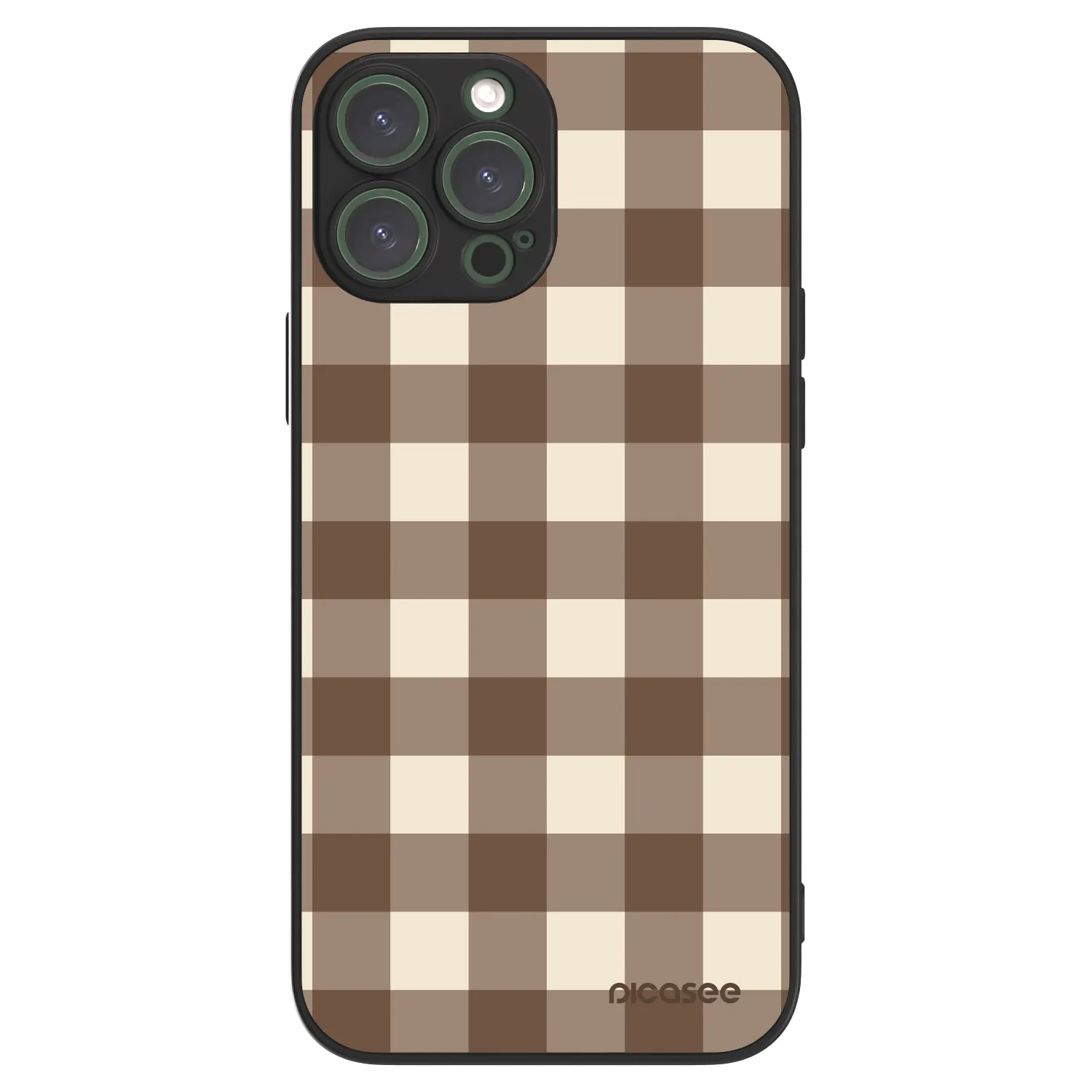 Picasee ULTIMATE CASE MagSafe za Apple iPhone 13 Pro Max - Brown grid