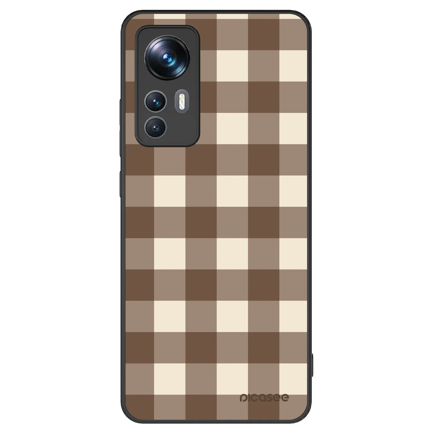 Picasee ULTIMATE CASE za Xiaomi 12T - Brown grid