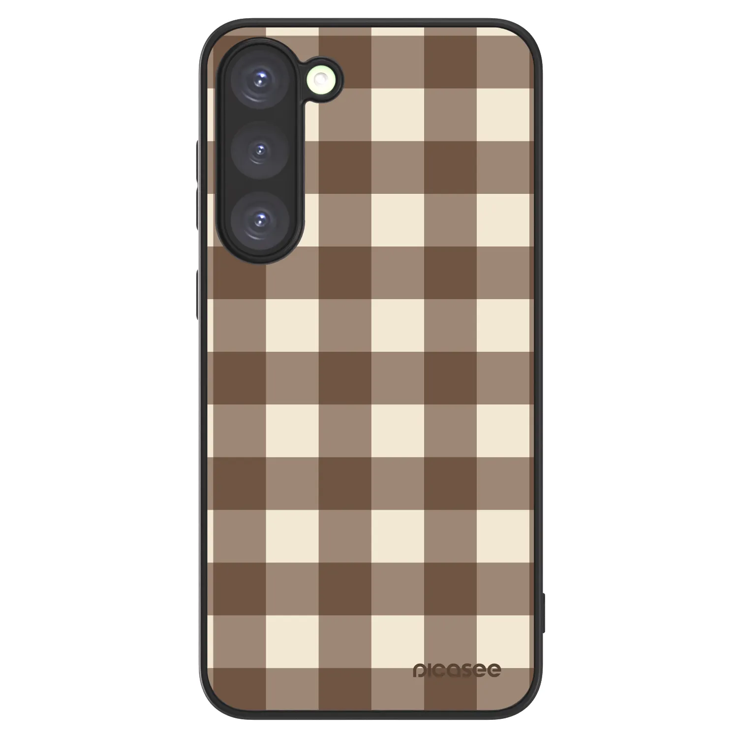 Picasee ULTIMATE CASE PowerShare za Samsung Galaxy S23+ 5G - Brown grid
