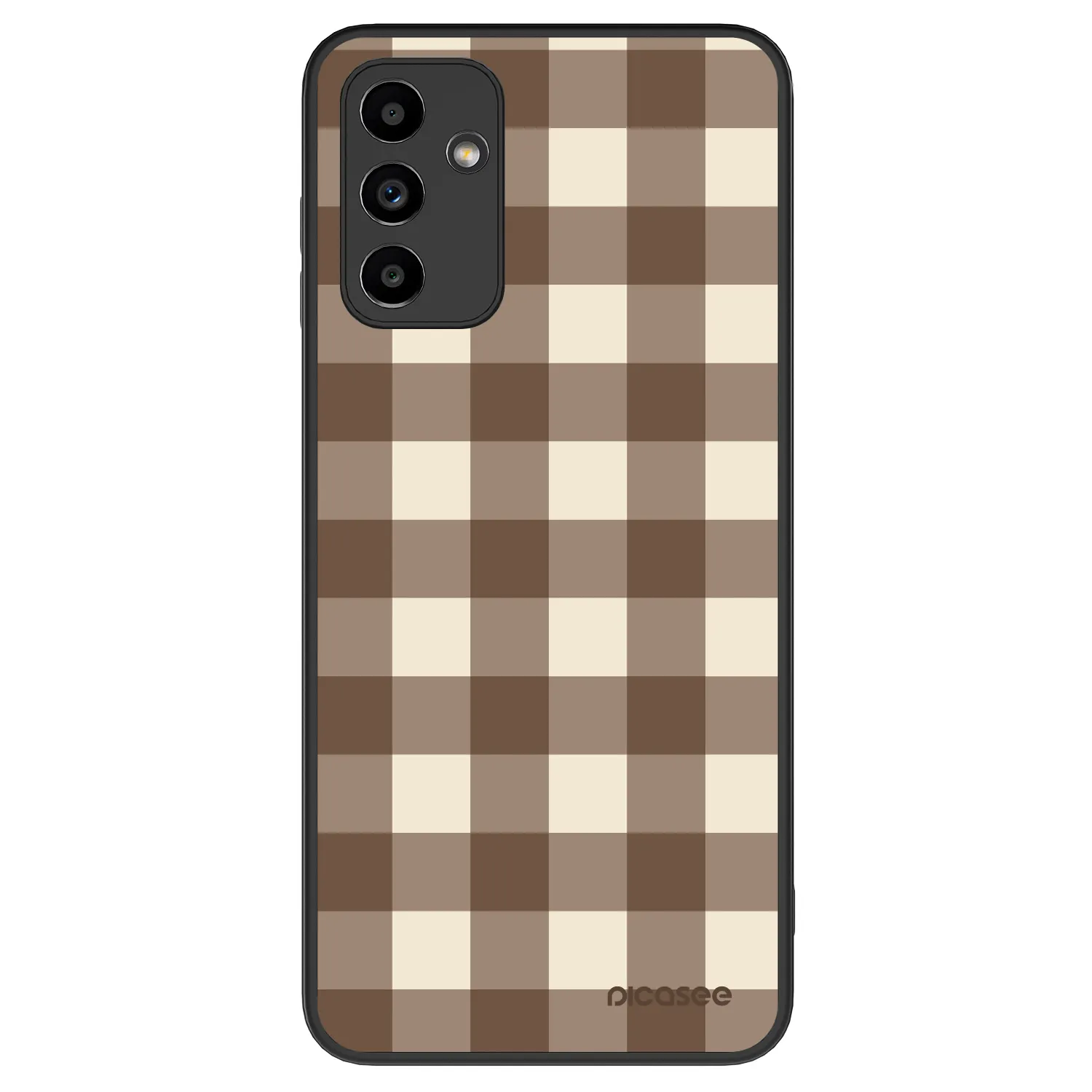 Picasee ULTIMATE CASE za Samsung Galaxy A04s A047F - Brown grid