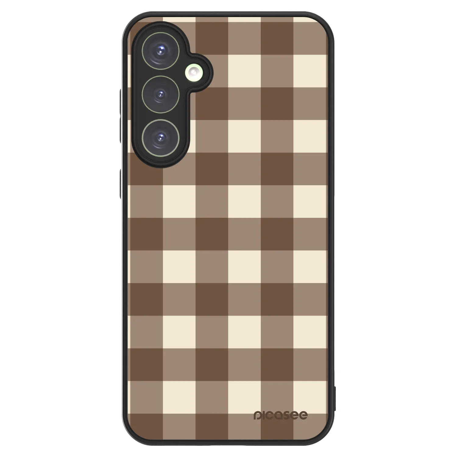 Picasee ULTIMATE CASE PowerShare za Samsung Galaxy S23 FE S711B - Brown grid