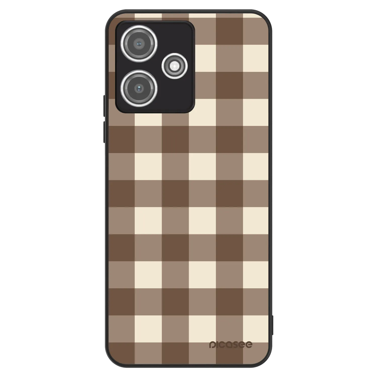 Picasee ULTIMATE CASE za Xiaomi Redmi 12 5G - Brown grid