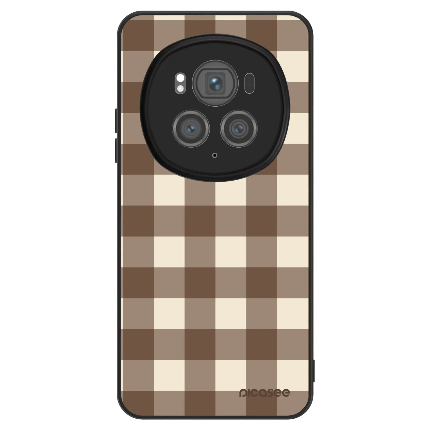 Picasee ULTIMATE CASE za Honor Magic6 Pro - Brown grid