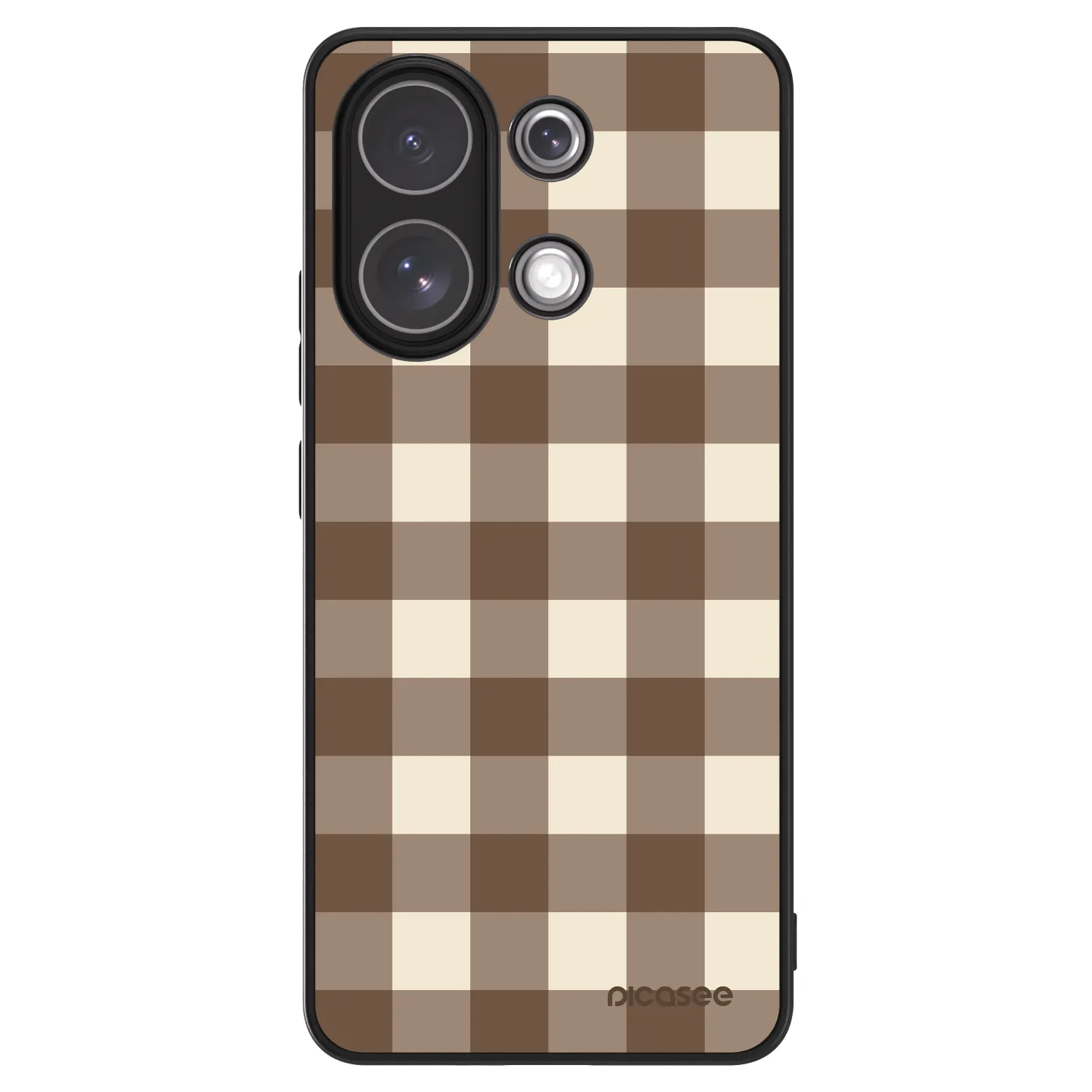 Picasee ULTIMATE CASE za Xiaomi Redmi Note 13 4G - Brown grid