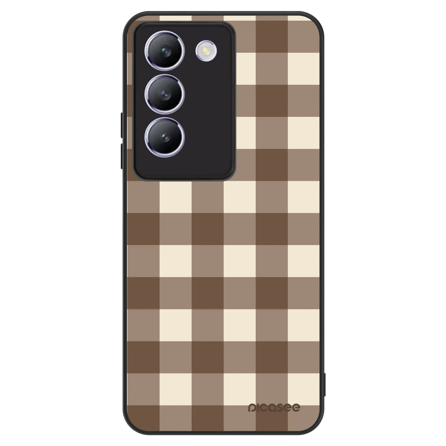 Picasee ULTIMATE CASE za Vivo V40 SE 5G - Brown grid