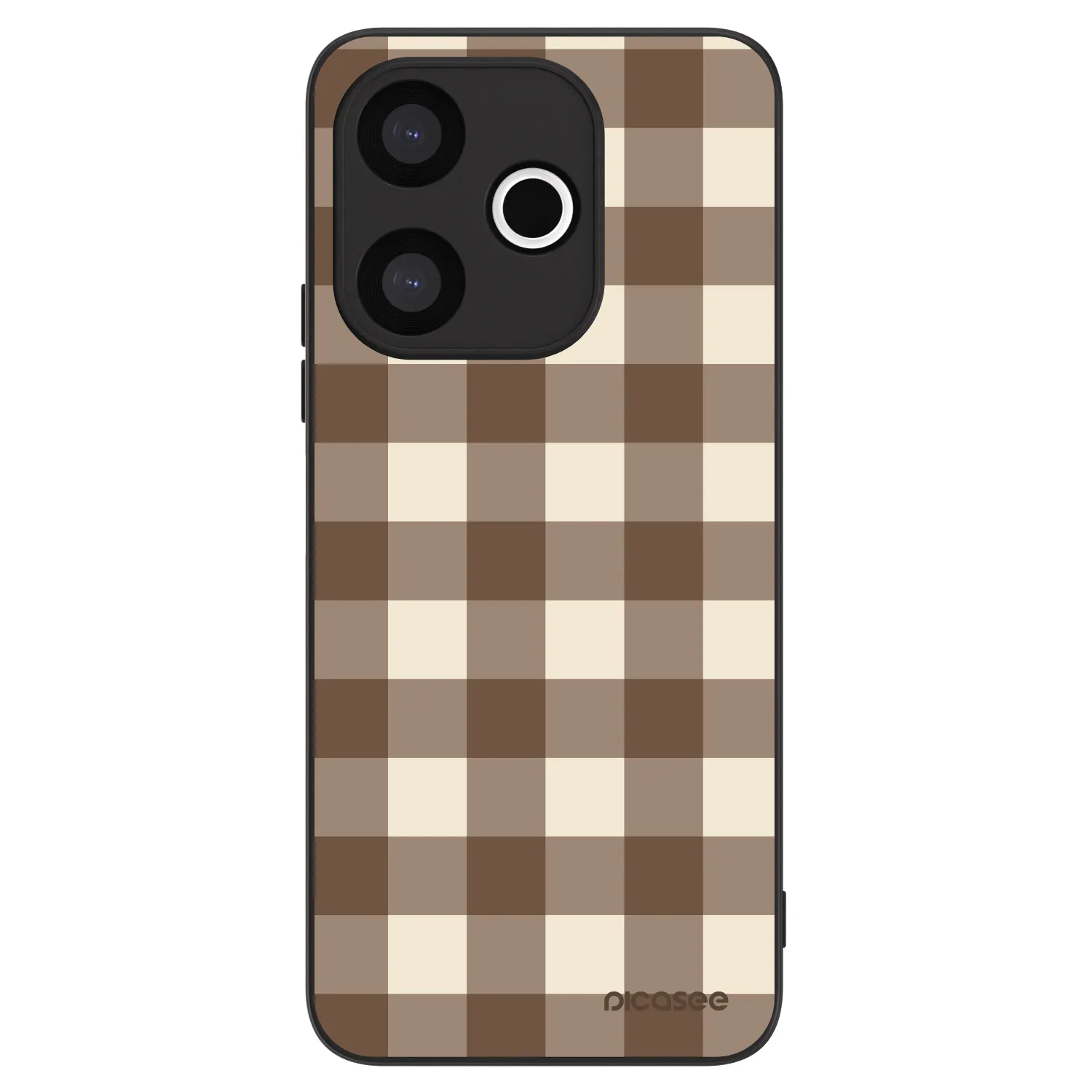 Picasee ULTIMATE CASE za Xiaomi Redmi 13 4G - Brown grid