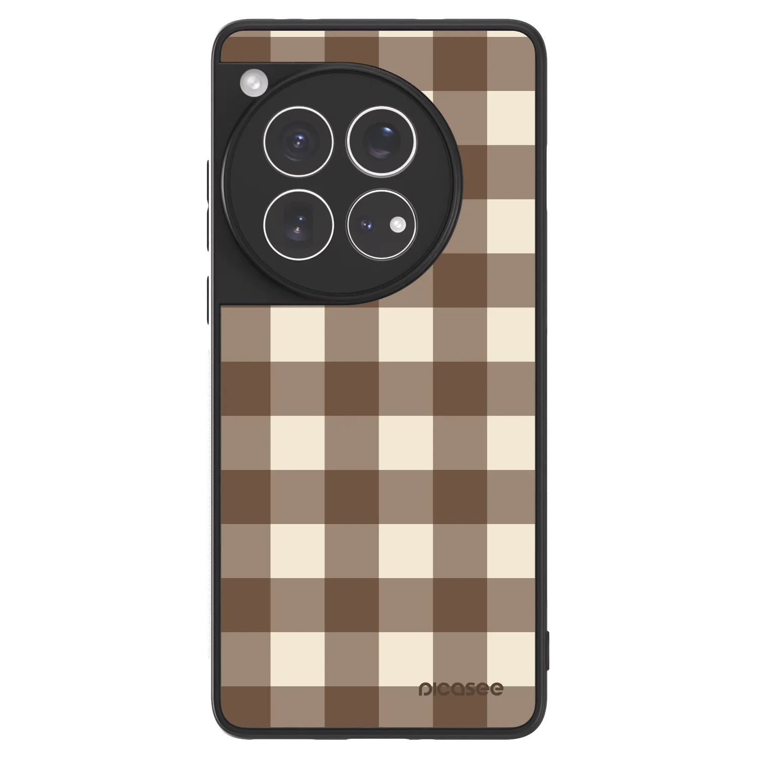 Picasee ULTIMATE CASE za OnePlus 12 5G - Brown grid