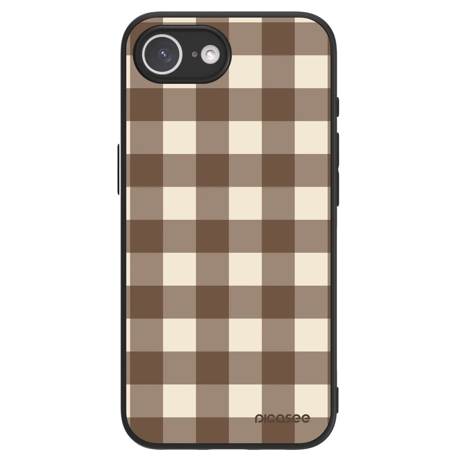 Picasee ULTIMATE CASE za Apple iPhone 16e - Brown grid